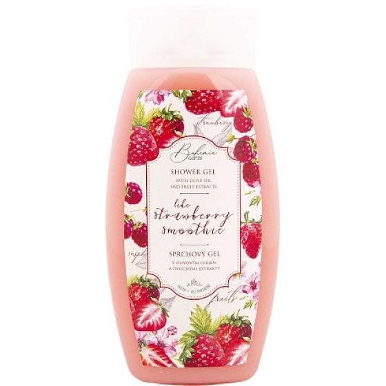 Bohemia Gifts Like Strawberry Smoothie cremiges Duschgel 250 ml