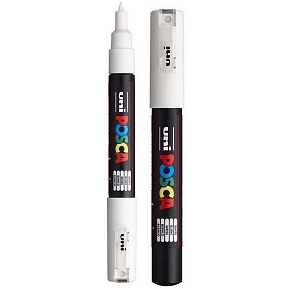 Posca Universal-Acrylmarker 0,7 - 1 mm Weiß PC-1M