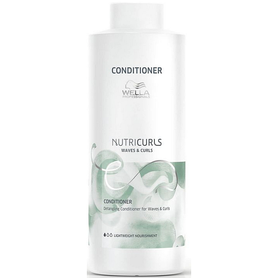 Wella Nutricurls Waves & Curls Pflegende Spülung 1000 ml maxi
