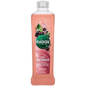 Radox Feel Detoxed Blended with Mineral Clay, Herbs & Acai Berry Scent Badeschaum 500 ml