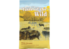 Taste of the Wild High Prairie Canine Recipe Alleinfutter für ausgewachsene Hunde aller Rassen 18 kg