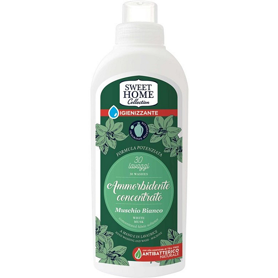 Sweet Home White Musk konzentrierter Weichspüler 30 Dosen 750 ml