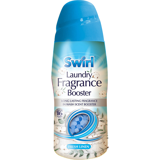 Swirl Fresh Linen - Frisch gewaschenes Leinen Duft Waschperlen 16 Dosen 350 g