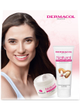 Dermacol Natural Nourishing Almond Day Cream für trockene, sehr trockene und empfindliche Haut 50 ml + Nourishing Almond Hand Cream 100 ml, Kosmetikset für Frauen