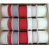 Ditipo Fabric Weihnachtsband Nordisch weiß 2 m x 15 mm
