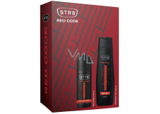 Str8 Red Code Deodorant Spray 150 ml + Duschgel 400 ml, Kosmetikset für Männer