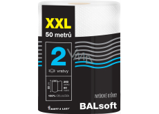 BALsoft XXL 2vrstvé papírové utěrky 50 m, 1 role