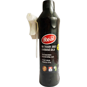 Real für Backöfen, Grills und Kaminverglasungen Reinigungsmittel, 550 g