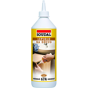 Soudal 67A Holzleim für Tischler und Schreiner, 750 g