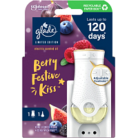 Glade Lufterfrischer Electric Berry Festive Kiss, 1 + 20 ml