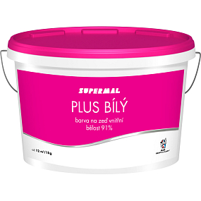 Supermal Plus weiß für Innenanstriche, 7,5 kg