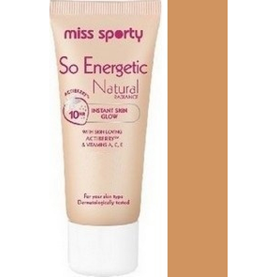 Miss Sports So Energetic Radiance Make-up 03 Dunkel 30 ml