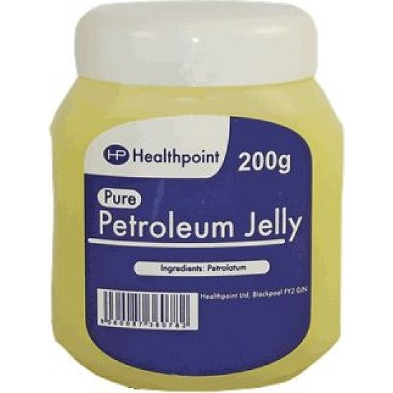 Healthpoint Petroleum Jelly Kerosin Salbe für trockene, rissige Haut, wunde Stellen, Erfrierungen 200 g