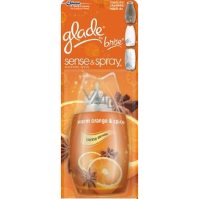 Glade Sense Orange und Spice Lufterfrischer füllen 18 ml Spray nach