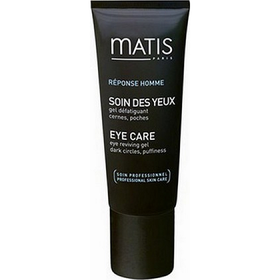 Matis Paris Gießen Homme Response Eye Reviving Gel Erfrischendes Gel gegen Augenringe und Schwellungen 15 ml