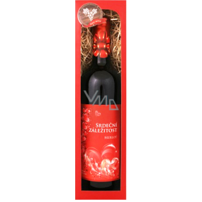 Böhmen Geschenke Merlot Herz Affäre Geschenk Wein 750 ml