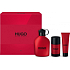 Hugo Boss Hugo Red Manu de Toilette 125 ml + Duschgel 50 ml + Deo-Stick 75 ml, Geschenkset