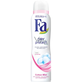 Fa Dry Protect Cotton Mist Antitranspirant Deodorant Spray für Frauen 150 ml