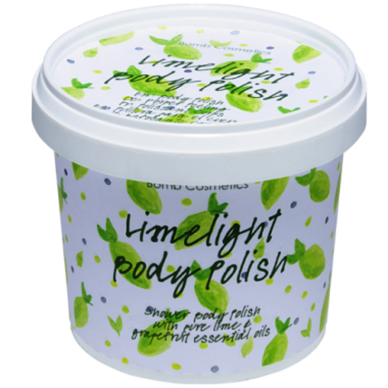 Bomb Cosmetics Limette - Limelight natürliches Körperpeeling 375 g
