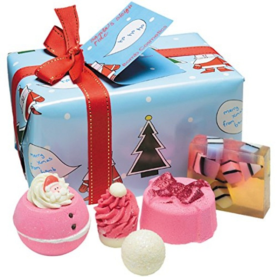 Bomb Cosmetics Spirit of Christmas Ballistik 2 x 160 g + Ball 30 g + Block 50 g + Seife 100 g, Kosmetikset