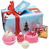 Bomb Cosmetics Spirit of Christmas Ballistik 2 x 160 g + Ball 30 g + Block 50 g + Seife 100 g, Kosmetikset