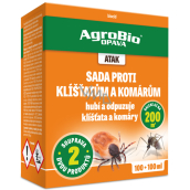 AgroBio Atak Set gegen Zecken und Mücken 100 + 100 ml