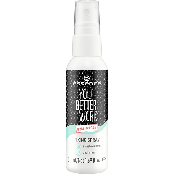 Essence You Better Work! Fixierspray für Make-up 50 ml