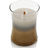 WoodWick Floral Nights Smoked Jasmine - Duftkerze mit Holzdocht und mittlerem Glasdeckel 275 g Limited 2019