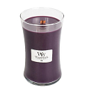 WoodWick Fig - Feigen-Duftkerze mit Holzdocht und Deckelglas groß 609,5 g