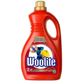 Woolite Mix Color Waschgel für farbige Wäsche behält die Farbintensität von 45 Dosen von 2,7 l bei