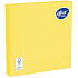 Aha Papierservietten 3-lagig 33 x 33 cm 20 Stück eine Farbe gelb