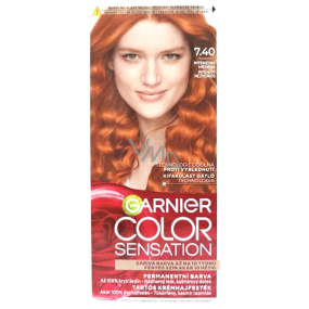 Garnier Color Sensation Haarfarbe 7.40 Intensives Kupfer