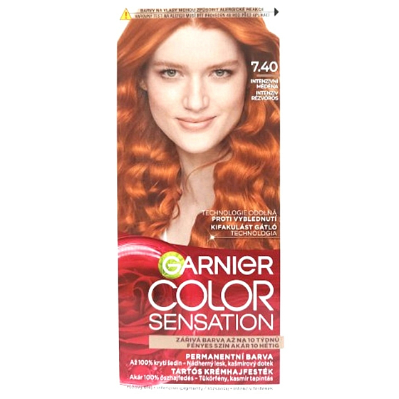 Garnier Color Sensation Haarfarbe 7.40 Intensives Kupfer