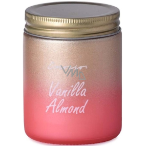 Emocio Vanilla Almond - Kerzenglas mit Vanille-Mandelduft und Blechdeckel 74 x 95 mm