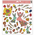 Fensterfolie ohne Kleber Rosa Hase 30 x 33,5 cm