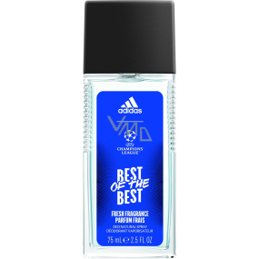 Adidas UEFA Champions League Best of The Best parfümiertes Deodorantglas für Männer 75 ml