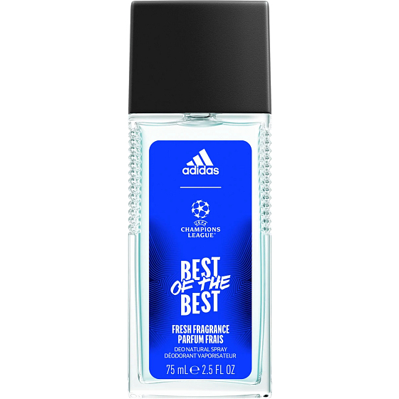 Adidas UEFA Champions League Best of The Best parfümiertes Deodorantglas für Männer 75 ml