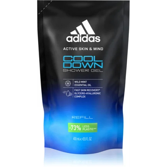 Adidas Cool Down Duschgel für Männer 400 ml Nachfüllpackung