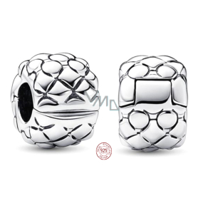 Charme Sterling Silber 925 Ohrstecker Stopper, Clip Perle auf Glücksarmband Charme Sterling Silber 925 Ohrstecker Stopper, Clip Perle auf Glücksarmband