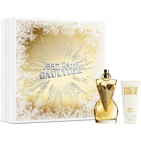 Jean Paul Gaultier Divine Eau de Parfum 100 ml + Duschgel 75 ml, Geschenkset für Frauen