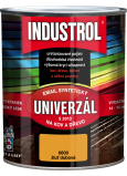 Industrol S2013 universell glänzend Oberfarbe für Metall und Holz, 6600 Eichen-Gelb, 750 ml