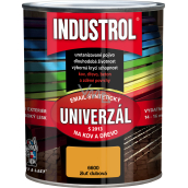Industrol S2013 universell glänzend Oberfarbe für Metall und Holz, 6600 Eichen-Gelb, 750 ml