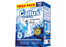 Gallus Waschpulver Universal Box, 110 Waschladungen, 6,05 kg