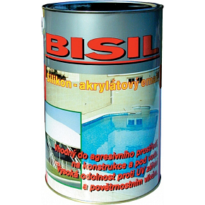 Bisil Farbe für Beton unter Wasser, wasserfest, 0464 blau, 3,5 kg