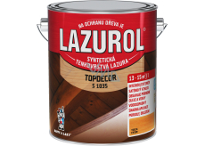 Lazurol Topdecor S1035 tenkovrstvá lazura na dřevo T024 cedr, 2,5 l