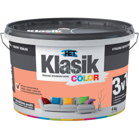 Het Klasik Color Malerfarbe, 0828 korallenrot, 4 kg