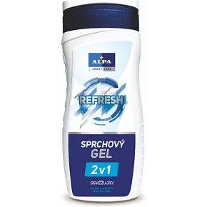 Alpa Sport Star Refresh 2v1 erfrischendes Dusch- und Haargel mit Mentholduft 300 ml Alpa Sport Star Refresh 2v1 erfrischendes Dusch- und Haargel mit Mentholduft 300 ml