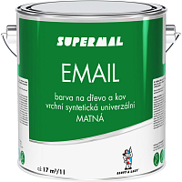 Supermal Email S2013 0100 weiß matt, 2,5 l