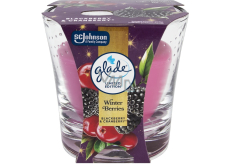 Glade Winter Berries vonná svíčka ve skle 112 g