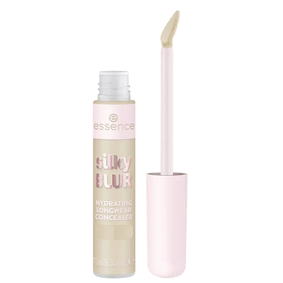 Essence hydratisierender, langanhaltender Silky Blur Concealer 120, 10 ml